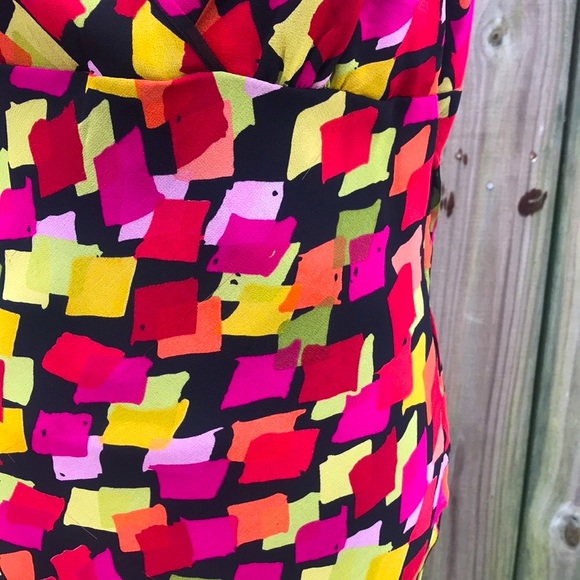 Karen Kane Abstract Design Maxi Dress - Size Small - Picture 6 of 8